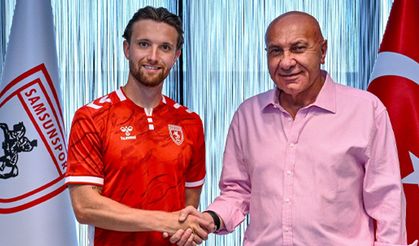 Samsunspor'un yeni transferi Elliot Watt cezasıyla geldi