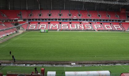 Samsun Yeni 19 Mayıs Stadı sezona hazırlanıyor!