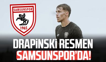 Igor Drapinski resmen Samsunspor'da!