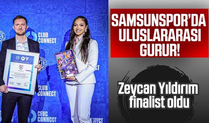Samsunspor’da uluslararası gurur! Zeycan Yıldırım finalist oldu