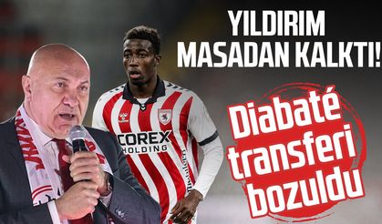 Yüksel Yıldırım masadan kalktı! Diabaté transferi bozuldu