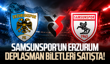 Samsunspor’un Erzurum deplasmanı biletleri satışta!