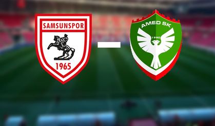 Samsunspor - Amed SF maçı hangi kanalda? İşte yayın bilgileri