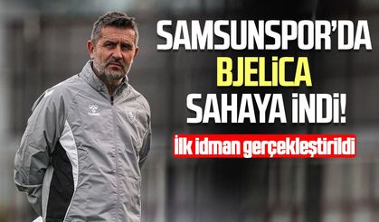 Samsunspor’un yeni teknik direktörü Nenad Bjelica sahada