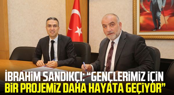 Canik Belediye Başkanı İbrahim Sandıkçı: “Gençlerimiz için bir projemiz daha hayata geçiyor”