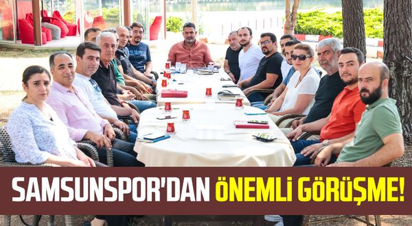 Samsunspor'dan önemli görüşme! 19 Mayıs Stadyum'u için bir araya geldiler 