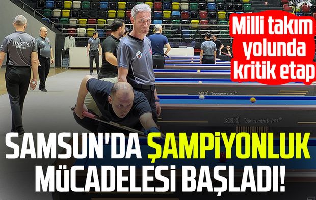 Samsun'da şampiyonluk mücadelesi başladı! Milli takım yolunda kritik etap