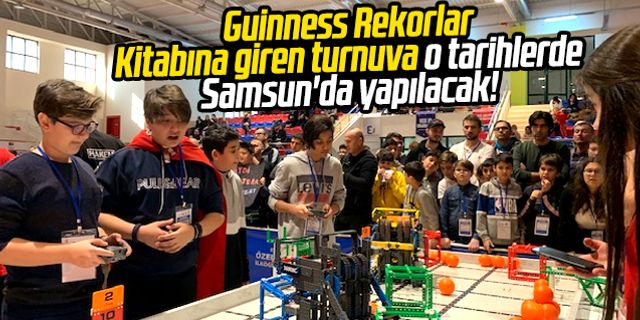VEX Robotics Turnuvası Samsun'da! Robotlar Atakum'da yarışacak