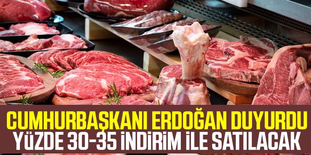 Cumhurbaşkanı Erdoğan: Tarım Kredi Marketlerinde 20-30 çeşit üründe indirime gidilecek 