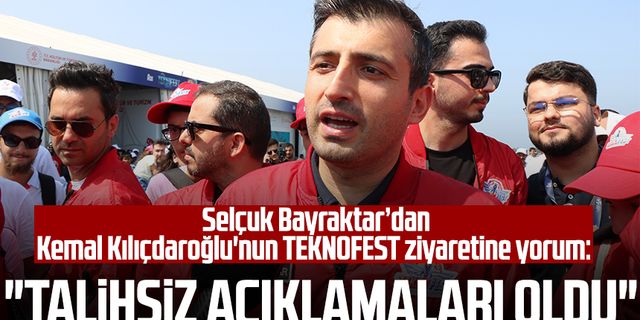 Selçuk Bayraktar’dan Kemal Kılıçdaroğlu'nun TEKNOFEST ziyaretine yorum: "Talihsiz açıklamaları oldu"
