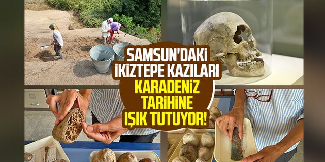 Samsun'daki İkiztepe kazıları Karadeniz tarihine ışık tutuyor!