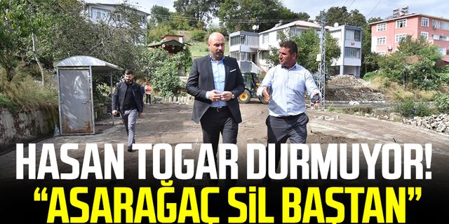 Tekkeköy Belediye Başkanı Hasan Togar durmuyor! "Asarağaç sil baştan"