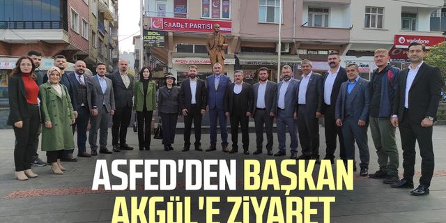 ASFED'den Başkan Halil Akgül'e ziyaret