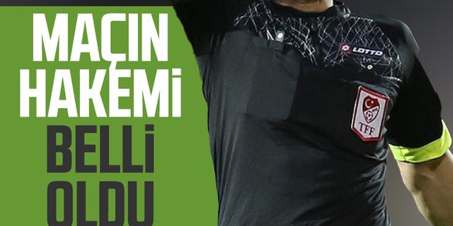 Gençlerbirliği - Samsunspor maçının hakemi belli oldu