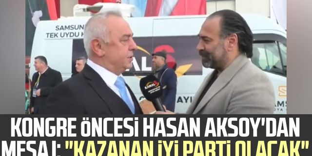 İYİ Parti Samsun 3. Olağan İl Kongresi öncesi mevcut il başkanı Hasan Aksoy'dan mesaj: "Kazanan İYİ Parti olacak"