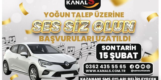 Yoğun talep üzerine Ses Siz Olun başvuruları uzatıldı! Ses Siz Olun çok yakında Kanal S'de