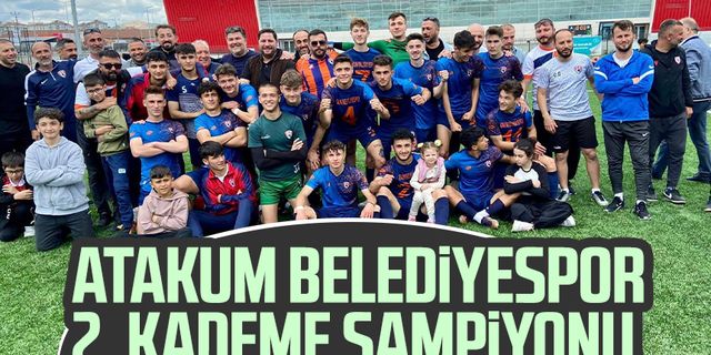 Atakum Belediyespor 2. kademe şampiyonu