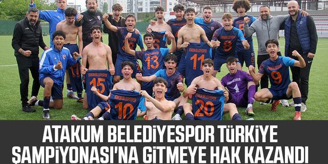 Atakum Belediyespor Türkiye Şampiyonası'na gitmeye hak kazandı 
