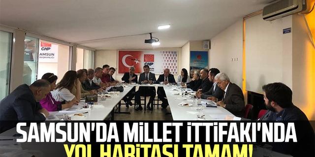 Samsun'da Millet İttifakı'nda yol haritası tamam!