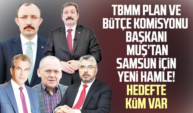 TBMM Plan ve Bütçe Komisyonu Başkanı Dr. Mehmet Muş'tan Samsun için yeni hamle! Hedefte KÜM var