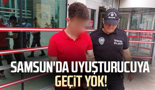 Samsun'da uyuşturucuya geçit yok!