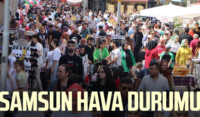Samsun hava durumu 1 Nisan Çarşamba