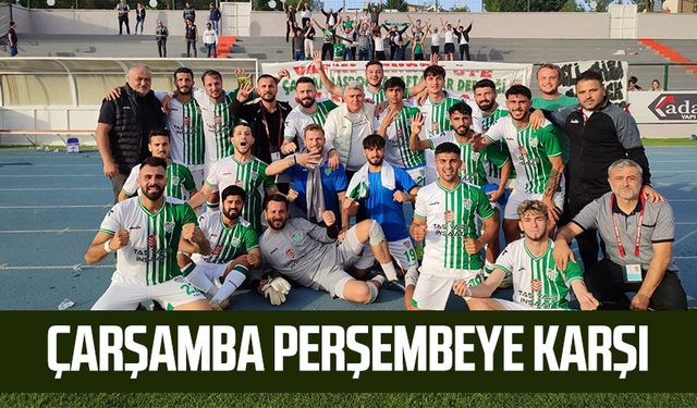 Çarşambaspor, Perşembespor'a karşı 