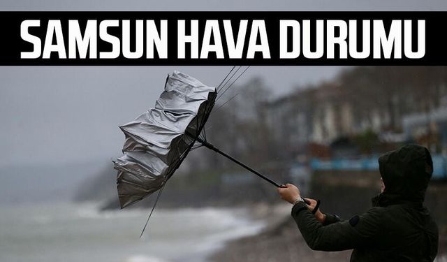 Samsun hava durumu 24 Aralık Çarşamba