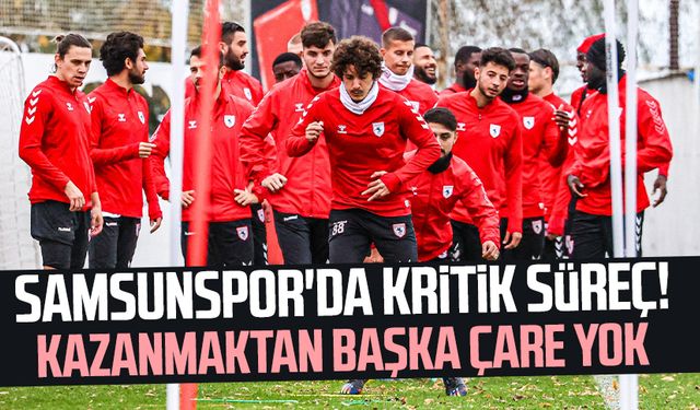 Samsunspor'da kritik süreç! (Samsunspor puan durumu)