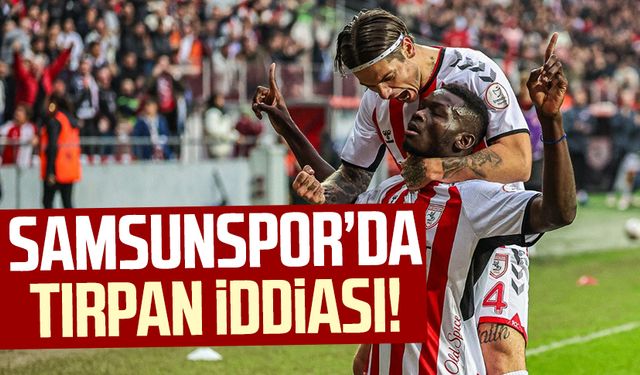 Samsunspor'da Tırpan ile yollar ayrıldı mı? Flaş iddia