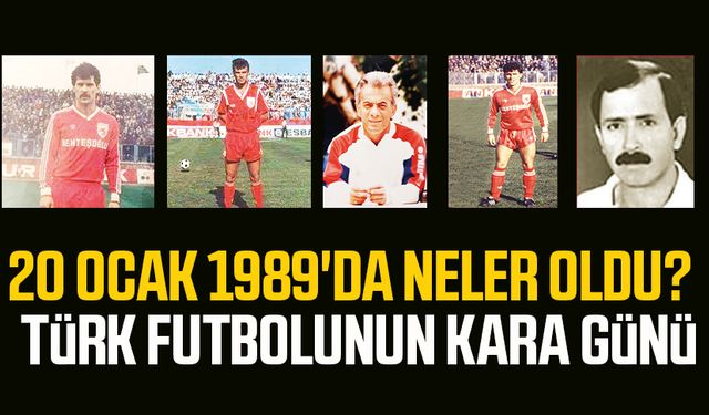 20 Ocak 1989'da neler oldu?, Türk futbolunun kara günü