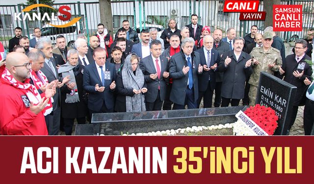 Acı kazanın 35'inci yılı Kanal S'de