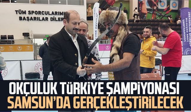 Okçuluk Türkiye Şampiyonası Samsun’da gerçekleştirilecek