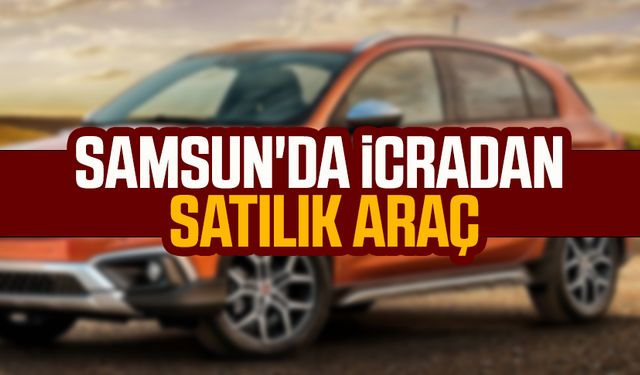 Samsun'da icradan satılık araç