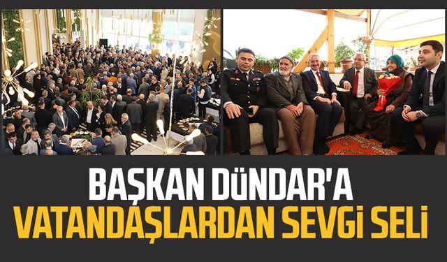 Çarşamba Belediye Başkanı Hüseyin Dündar'a vatandaşlardan sevgi seli