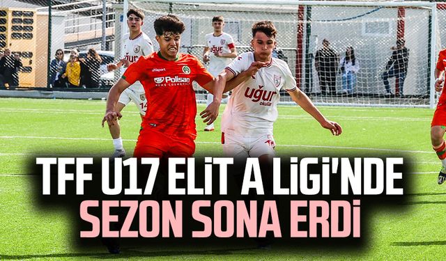 TFF U17 Elit A Ligi'nde sezon sona erdi