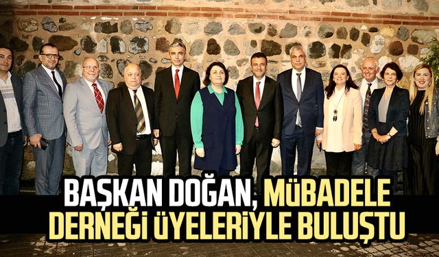 Samsun Büyükşehir Belediye Başkanı Halit Doğan, Mübadele Derneği üyeleriyle buluştu