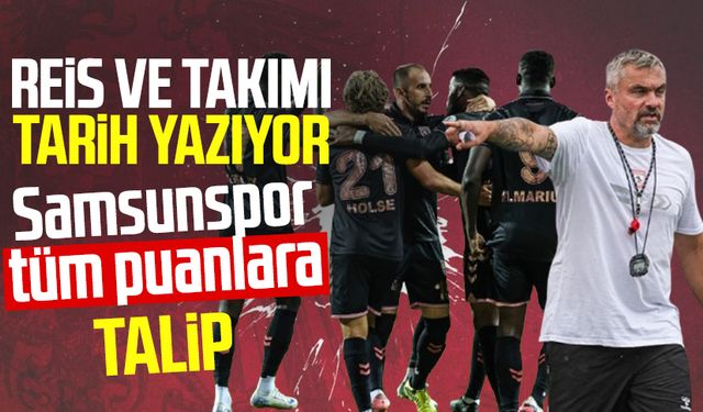 Samsunspor'da Thomas Reis farkı: Takım tüm puanlara talip