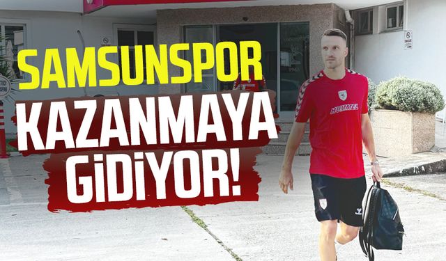 Samsunspor, Çaykur Rizespor maçı için yola çıkacak