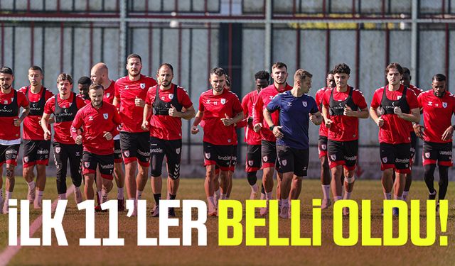 Adana Demirspor - Samsunspor maçının kadrosu belli oldu!