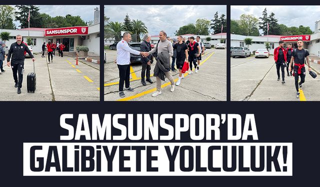 Samsunspor, Kasımpaşa maçı için yola çıktı