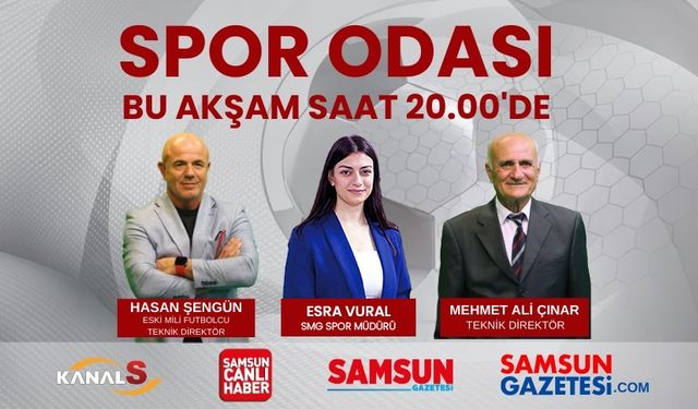 Spor Odası 14 Ekim Pazartesi