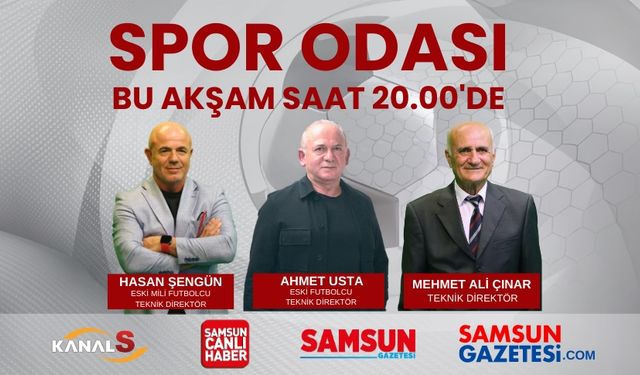 Spor Odası 7 Ekim Pazartesi