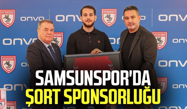 Samsunspor'da şort sponsorluğu