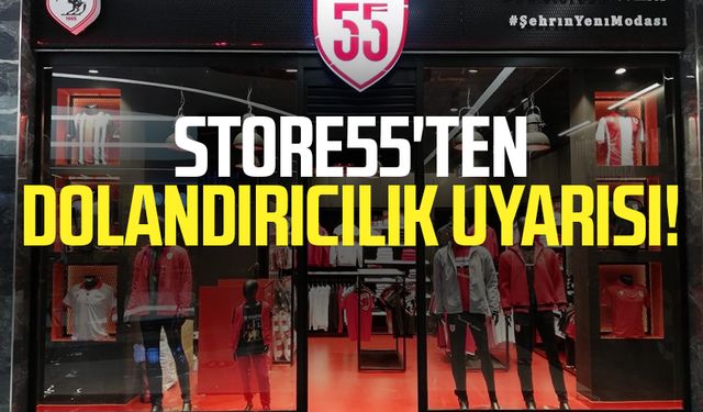 Store55'ten dolandırıcılık uyarısı