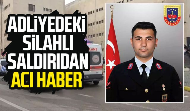 Adliyedeki silahlı saldırıdan acı haber: Jandarma Uzman Erbaş Nurettin Yaşar şehit oldu