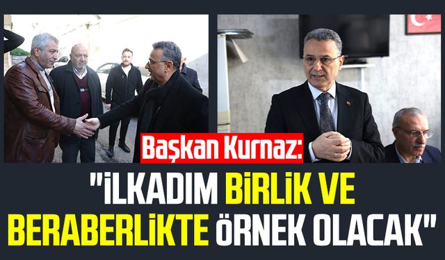 Başkan İhsan Kurnaz: "İlkadım birlik ve beraberlikte örnek olacak"