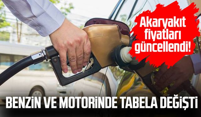 Akaryakıt fiyatları güncellendi! Benzin ve motorinde tabela değişti