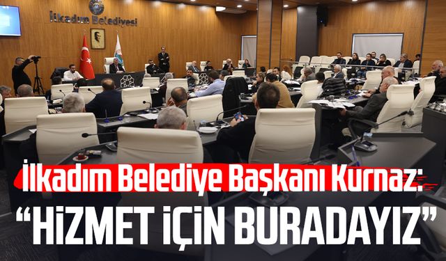 İlkadım Belediye Başkanı İhsan Kurnaz: "Hizmet için buradayız"