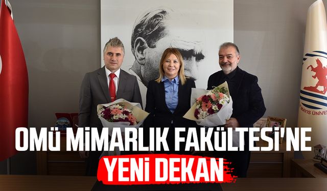 OMÜ Mimarlık Fakültesi'nin yeni dekanı Prof. Dr. Mehmet Çetin